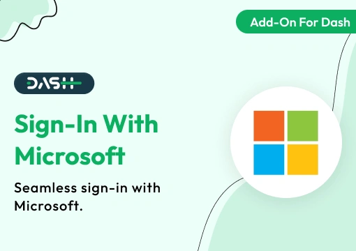 Sign-In With Microsoft – Dash SaaS Add-On