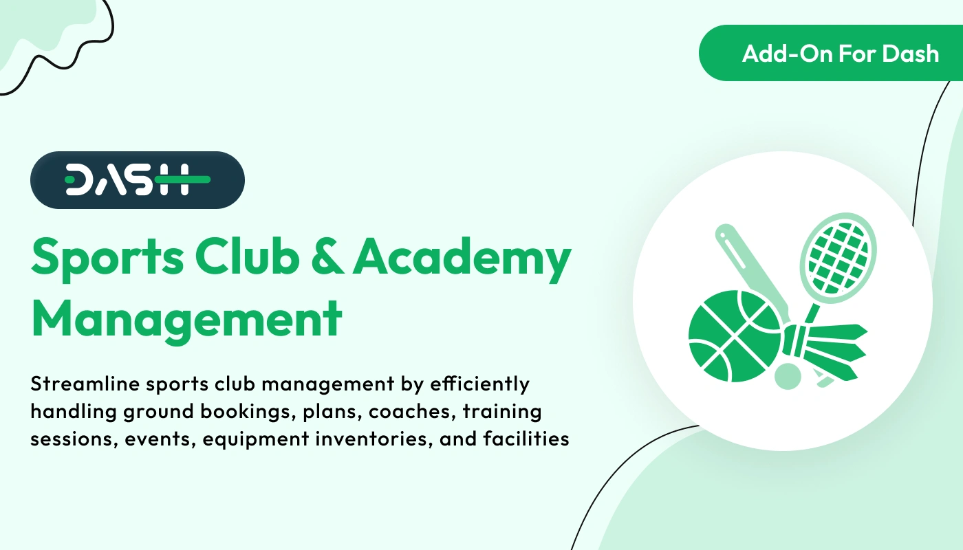 Sports Club & Academy Management