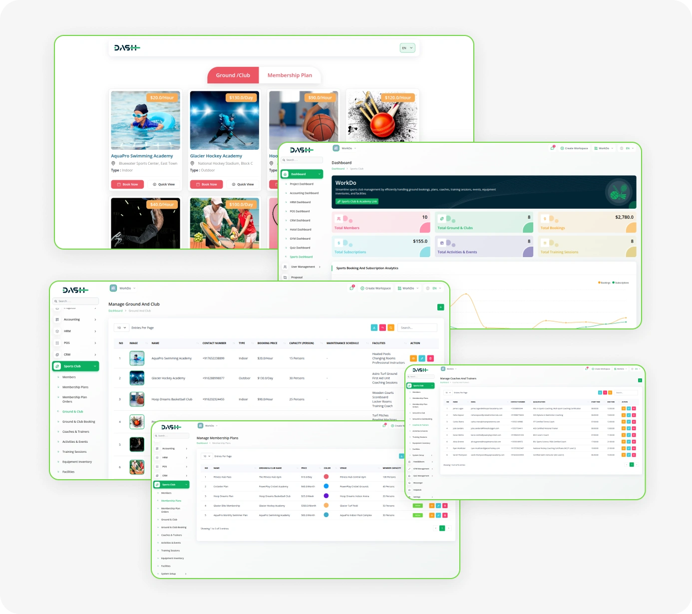 Sports Club & Academy Management