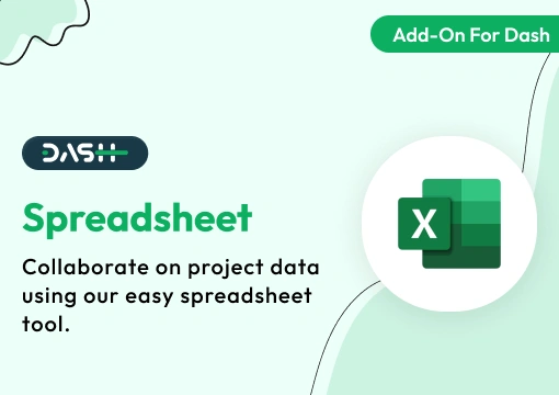 Spreadsheet – Dash SaaS Add-On