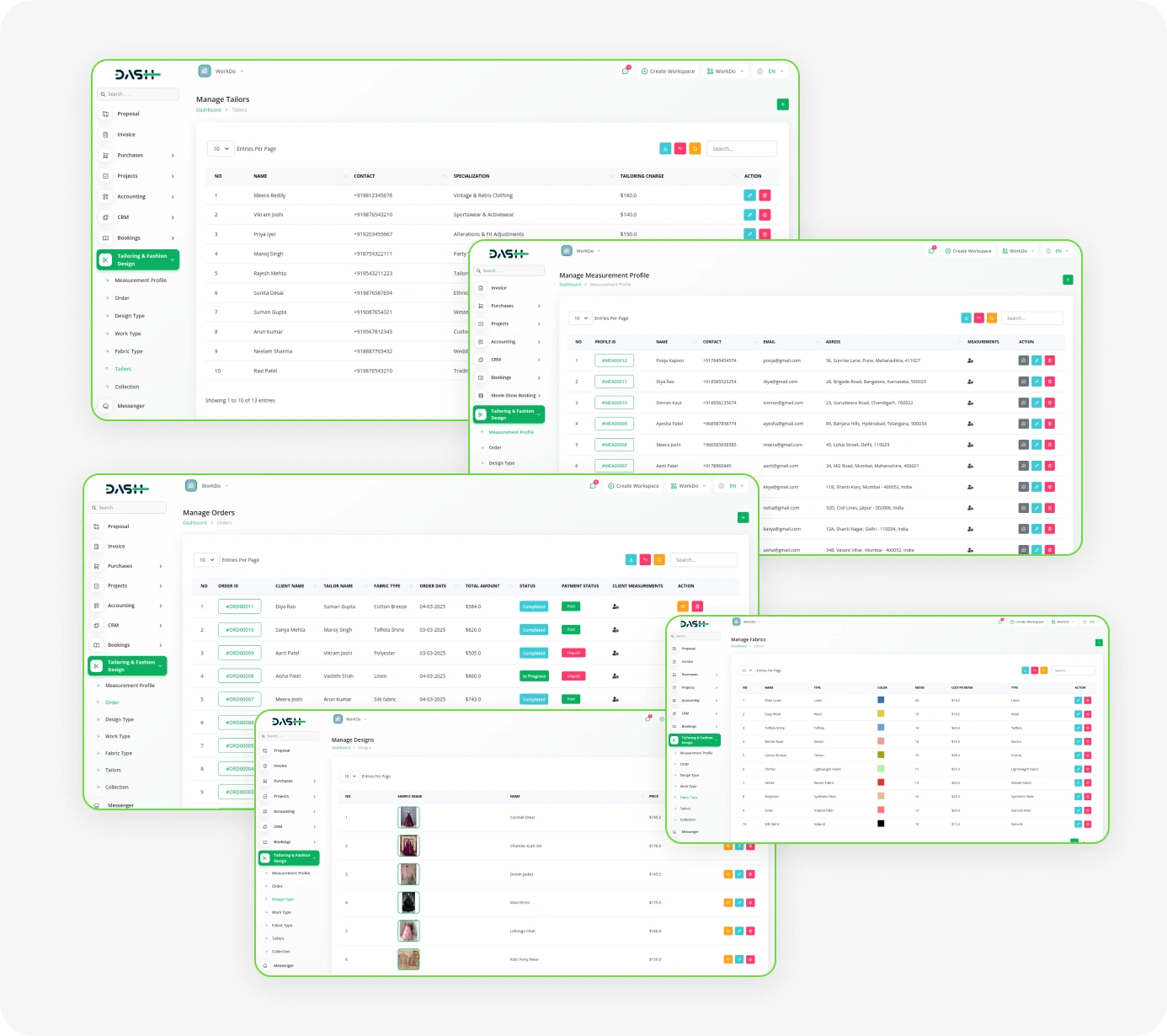 Tailoring & Fashion Design