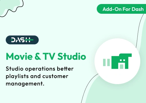 Movie & Tv Studio – Dash SaaS Add-On