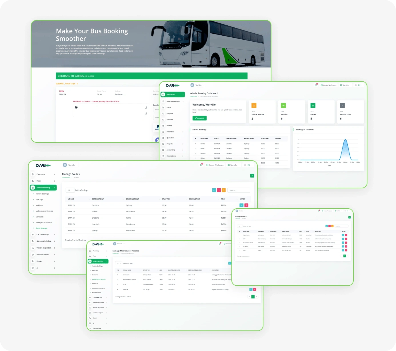 Vehicle Booking Management