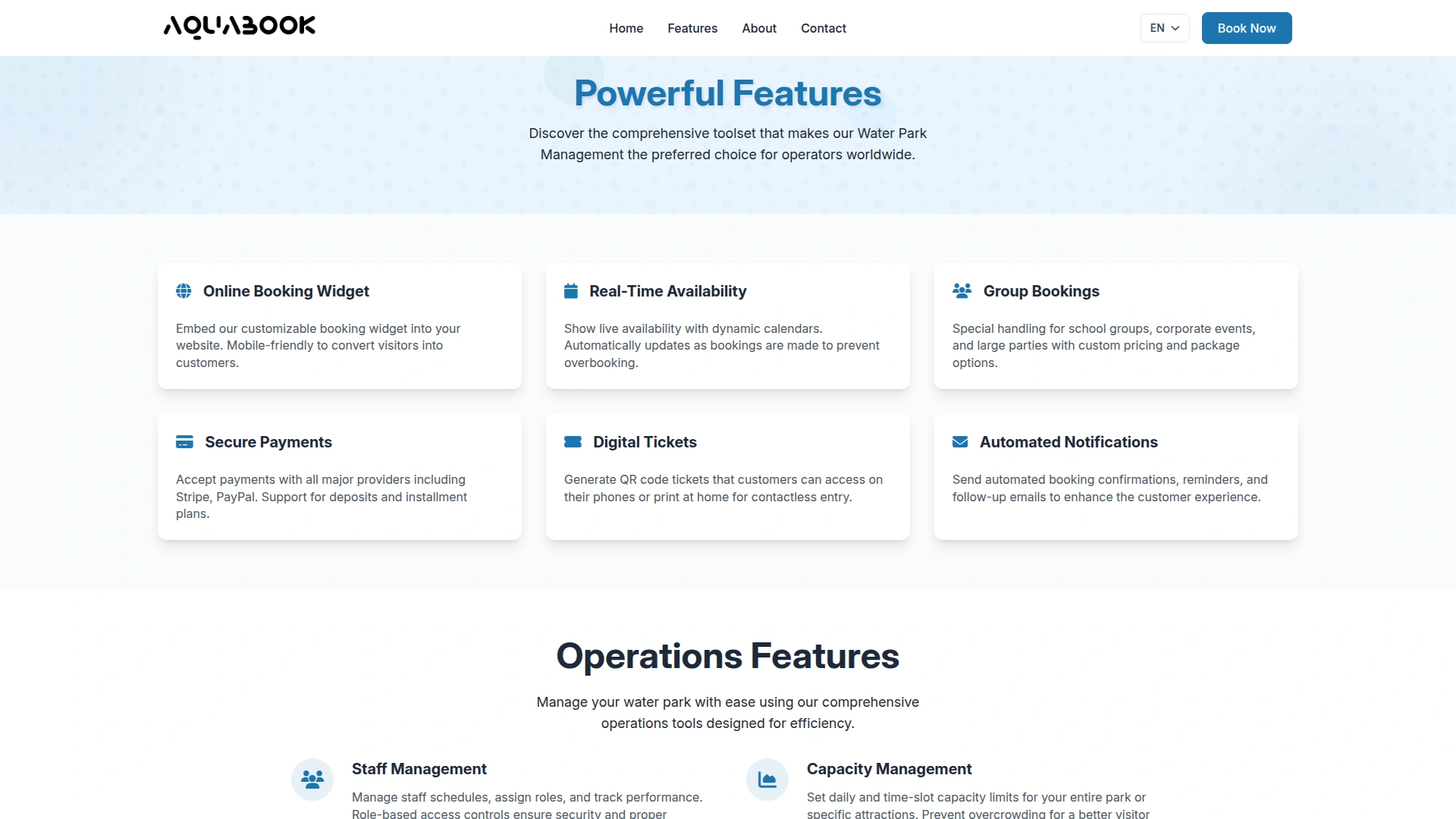 Water Park Management