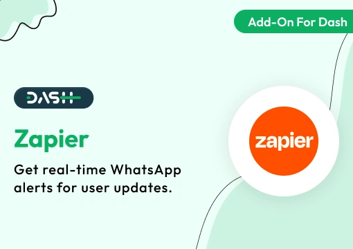 Zapier – Dash SaaS Add-On