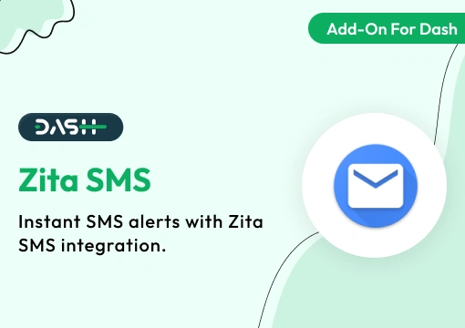 Zita SMS – Dash SaaS Add-On
