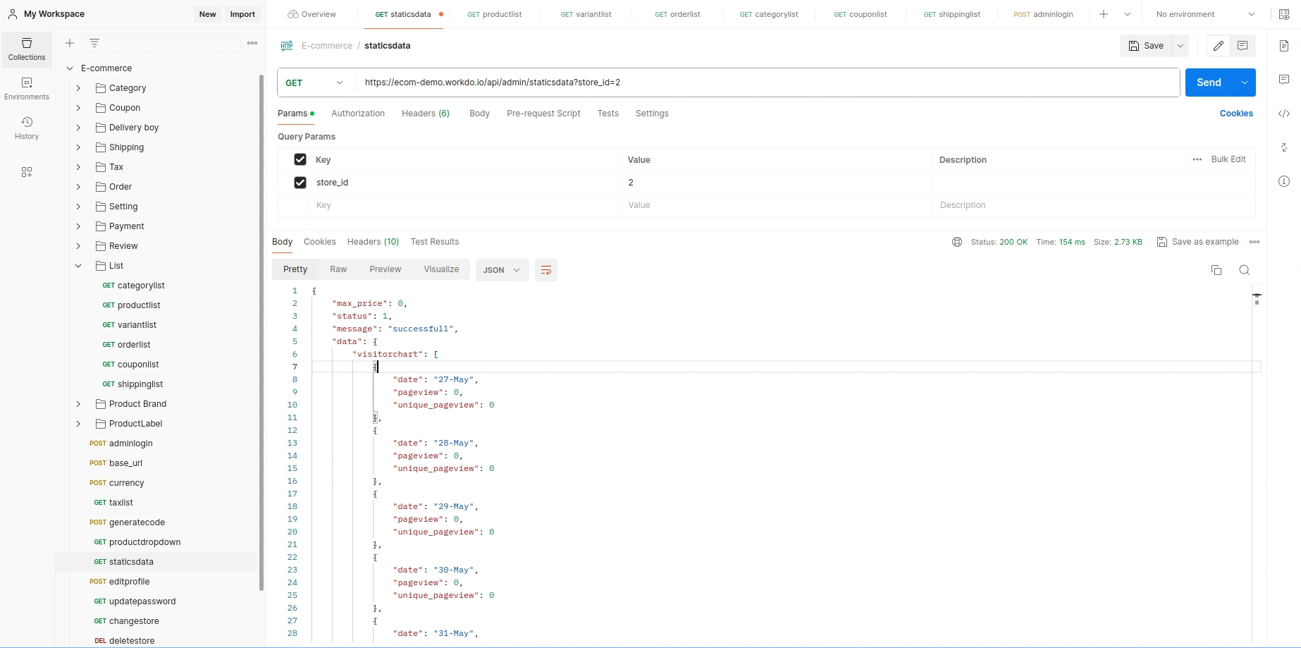 API – eCommerceGo Add-On