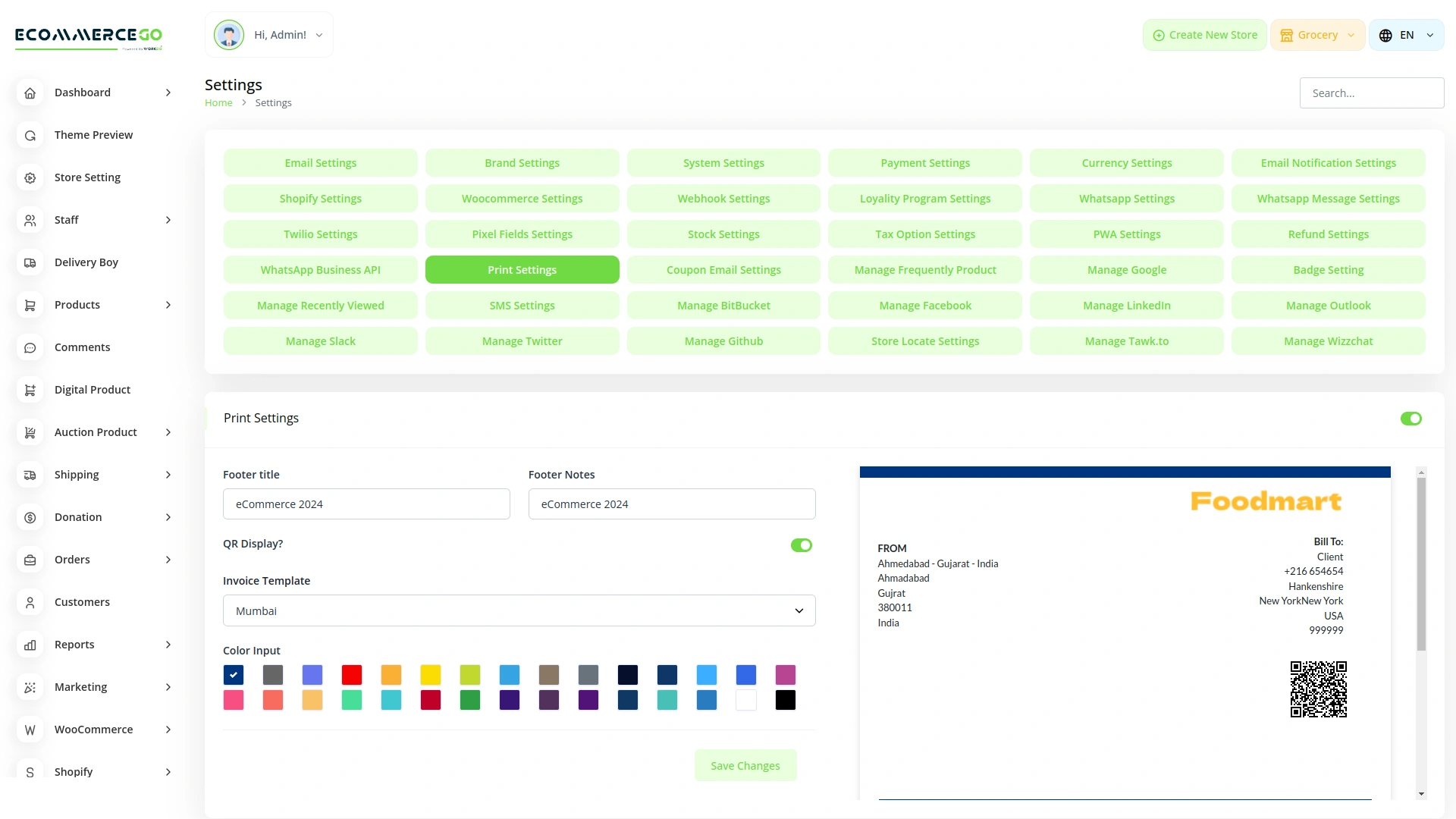 Automatic Order Printing – eCommerceGo Add-On