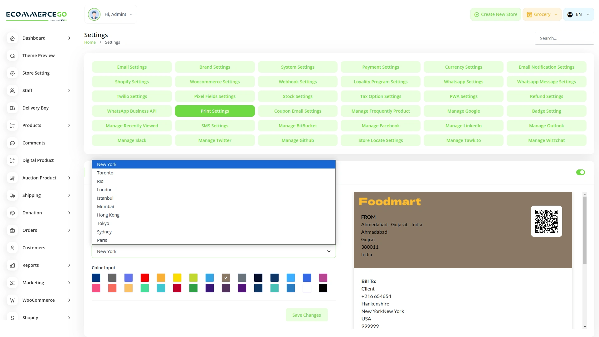 Automatic Order Printing – eCommerceGo Add-On