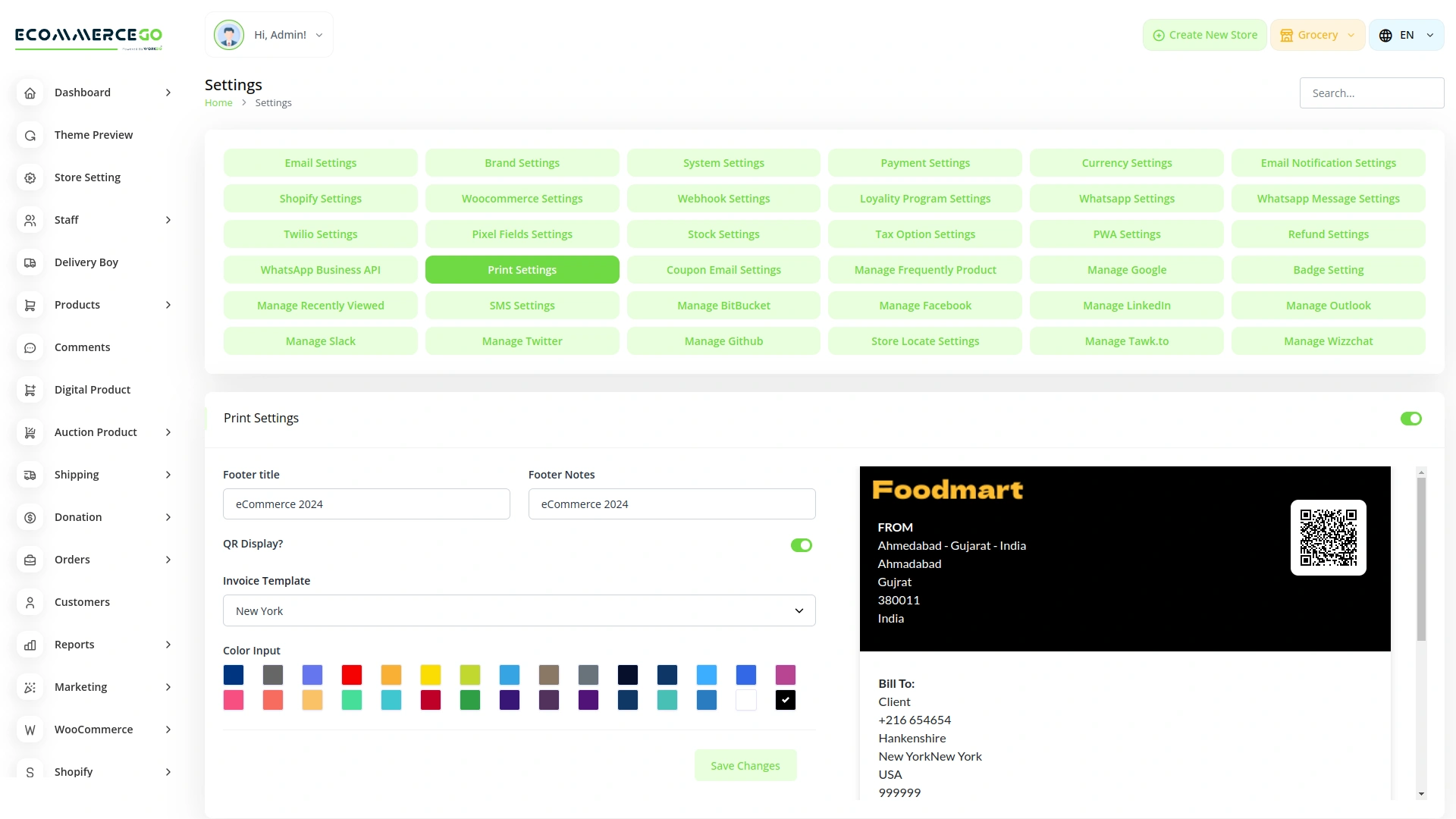 Automatic Order Printing – eCommerceGo Add-On