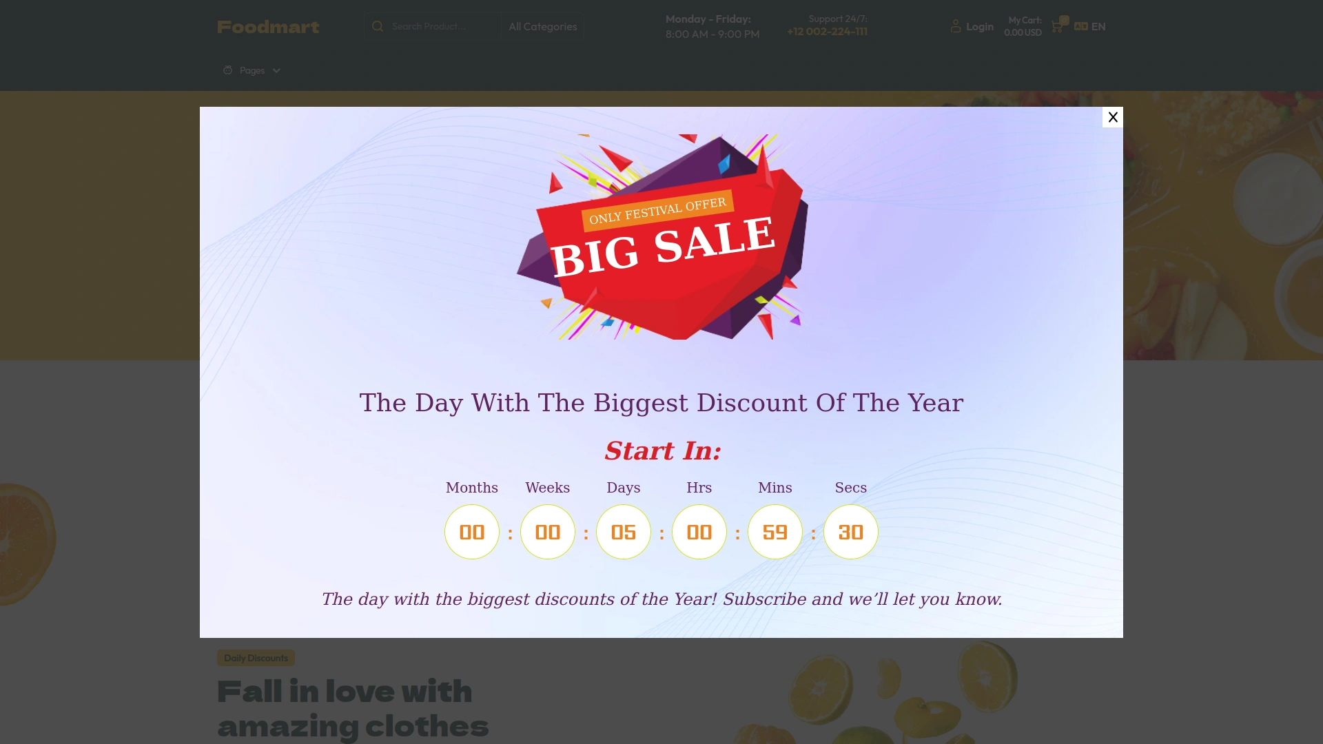 Count Down Timer – eCommerceGo Add-On
