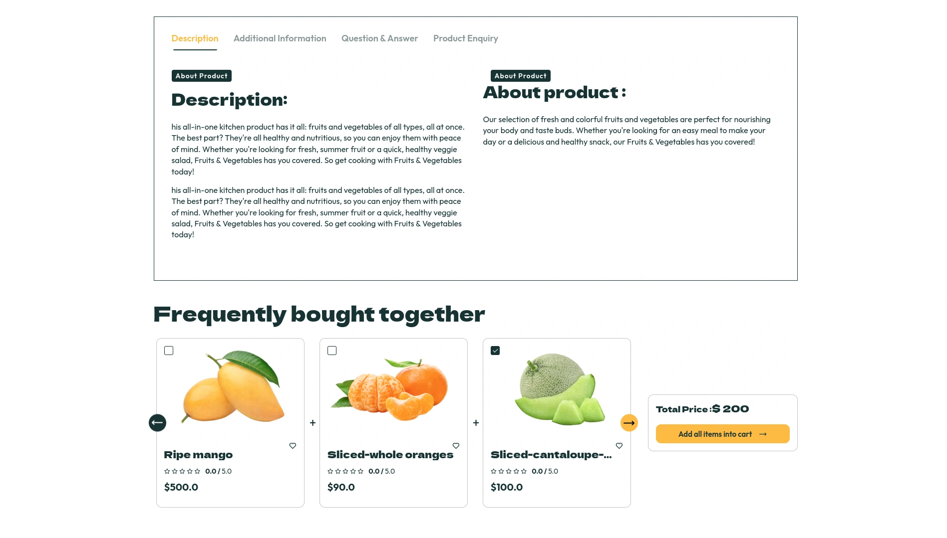 Frequently Product – eCommerceGo Add-On