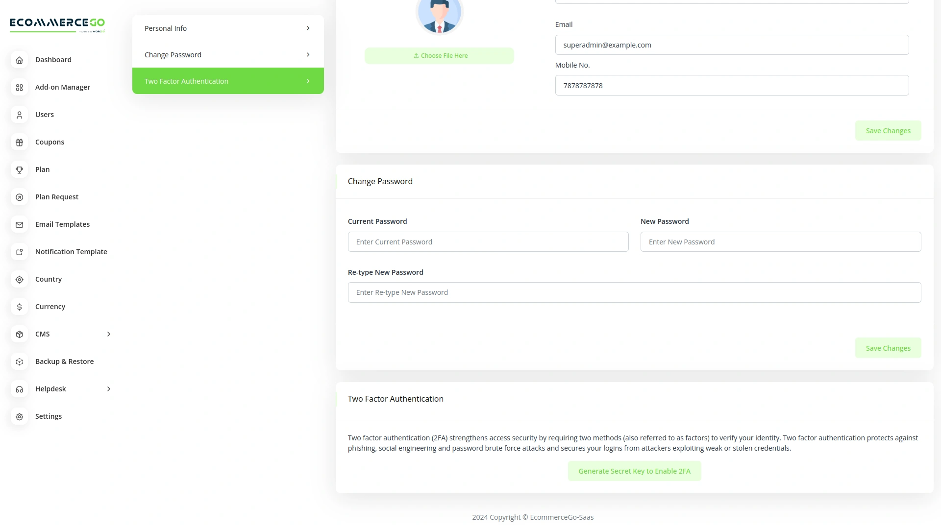 Google Authentication – eCommerceGo Add-On