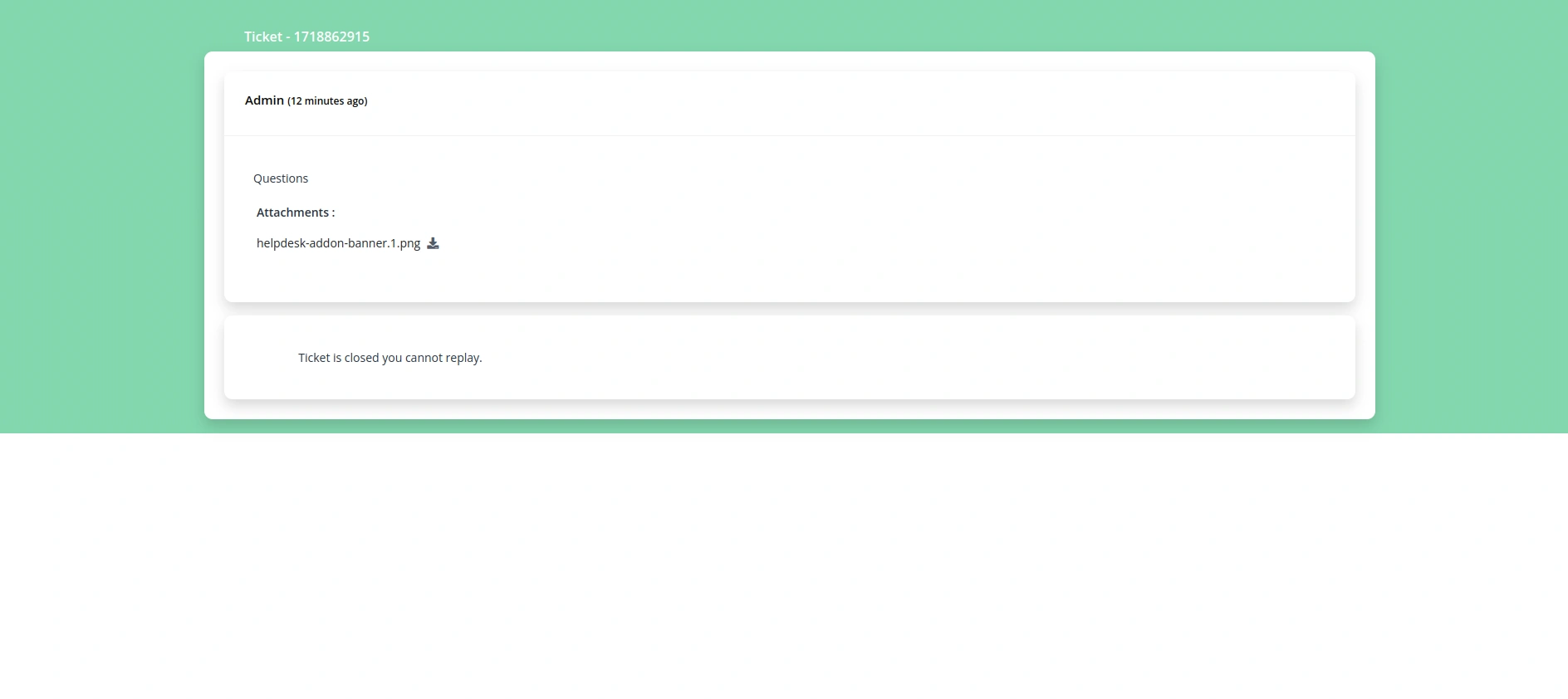 Helpdesk – eCommerceGo Add-On