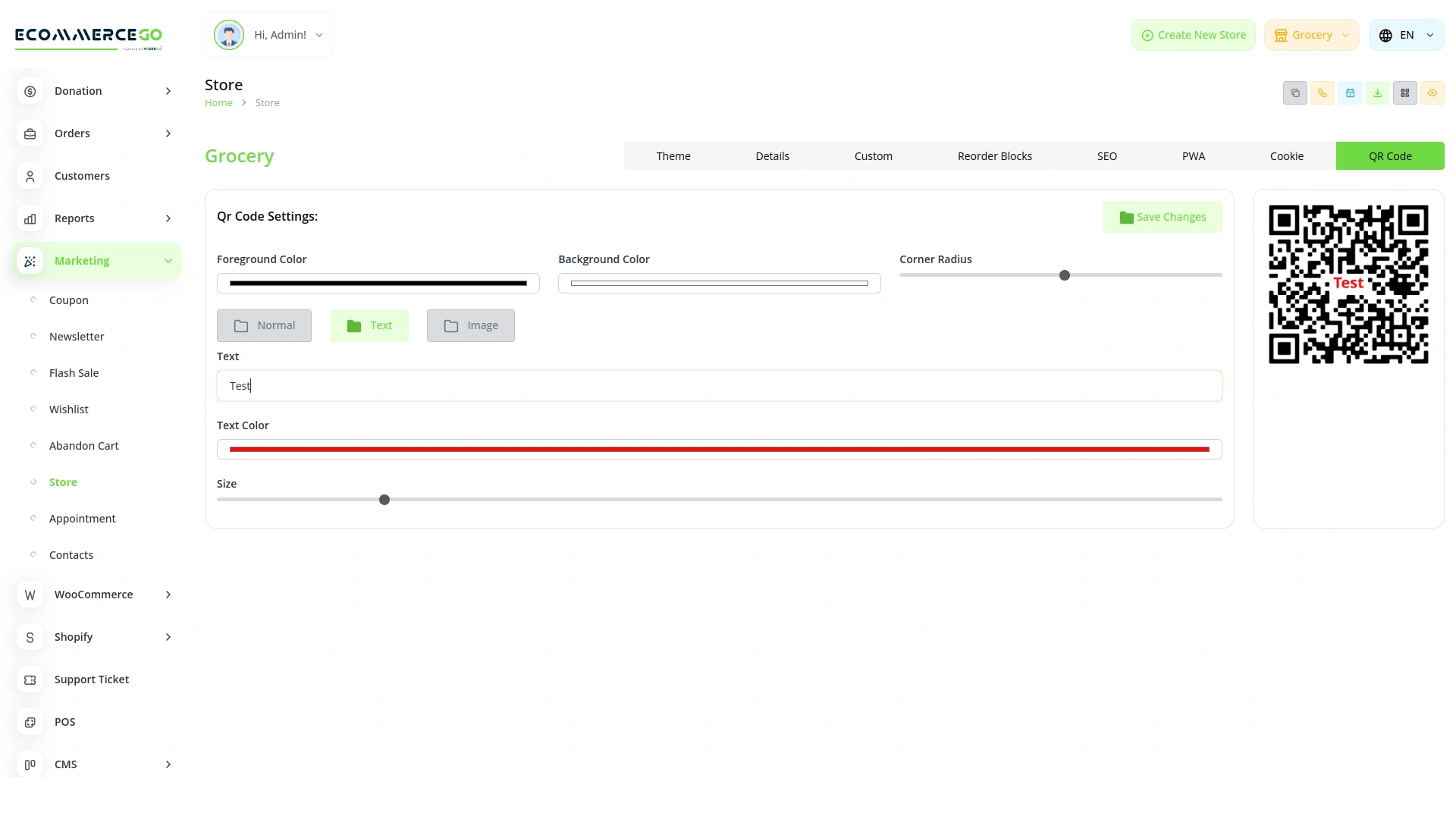 Marketing – eCommerceGo Add-On