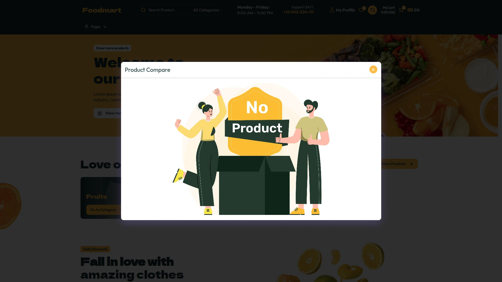 Product Compare – eCommerceGo Add-On