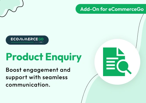 Product Enquiry – eCommerceGo Add-On