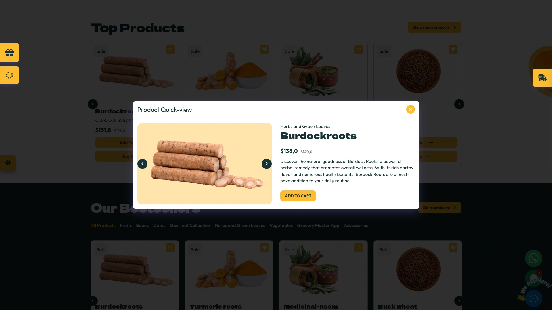 Product Quick View – eCommerceGo Add-On