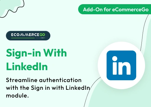 Sign-In With LinkedIn – eCommerceGo Add-On