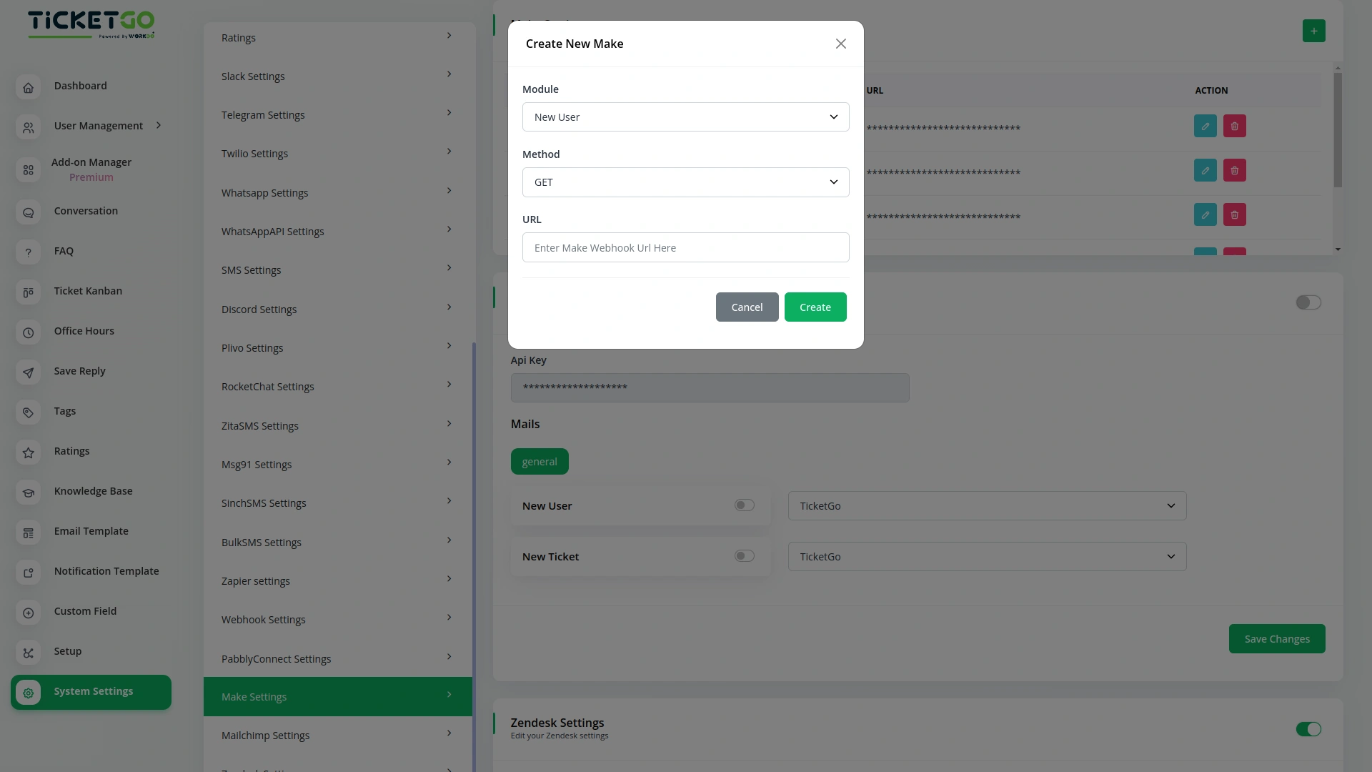 Make – TicketGo Add-On