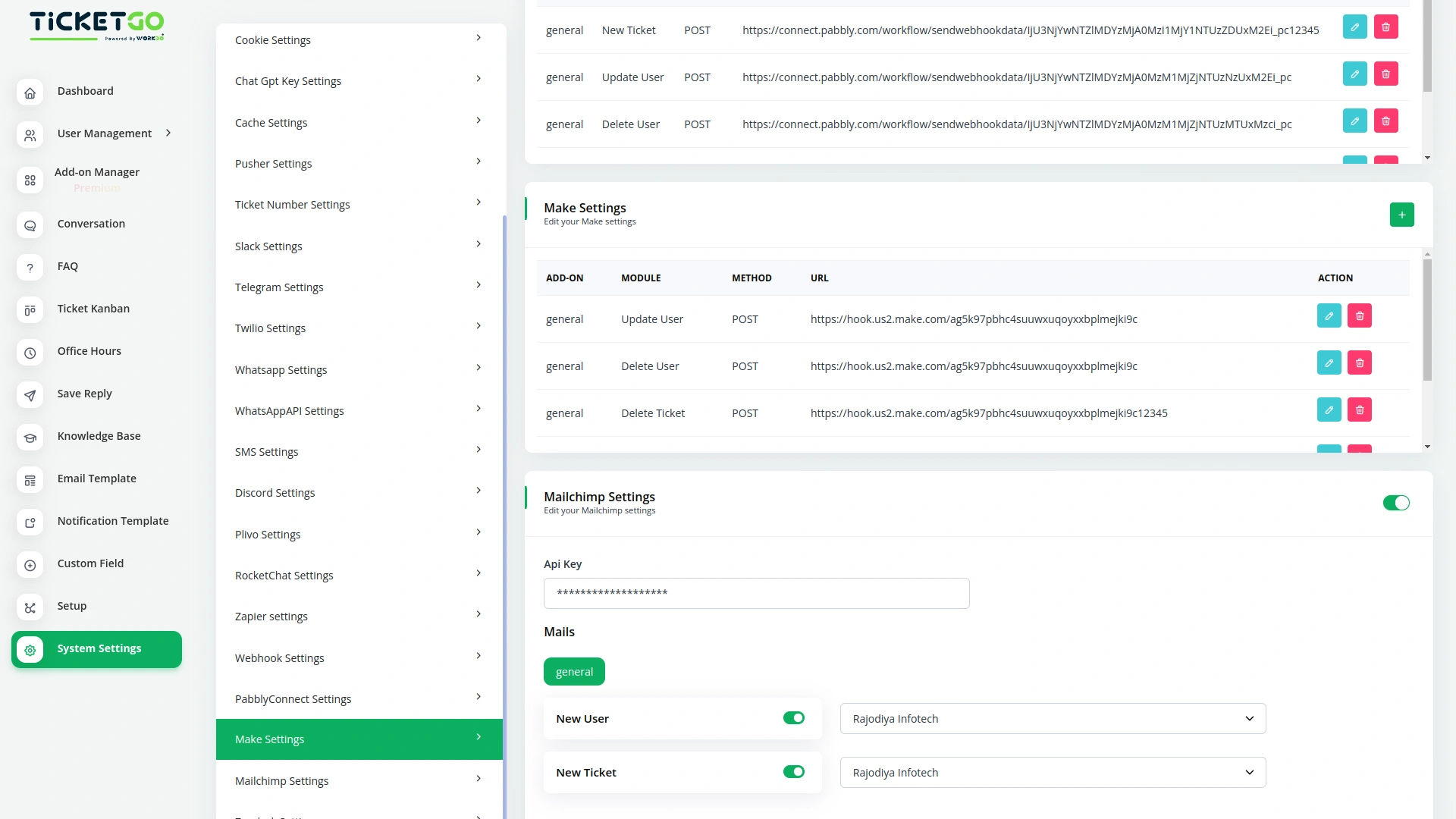 Make – TicketGo Add-On