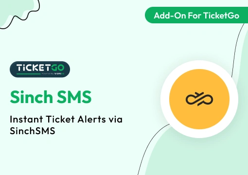 Sinch SMS – TicketGo Add-On