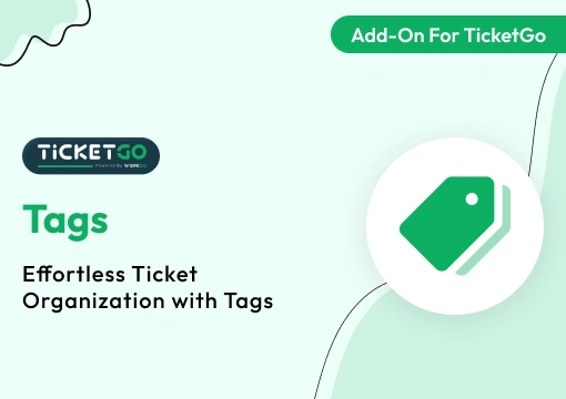 Tags – TicketGo Add-On