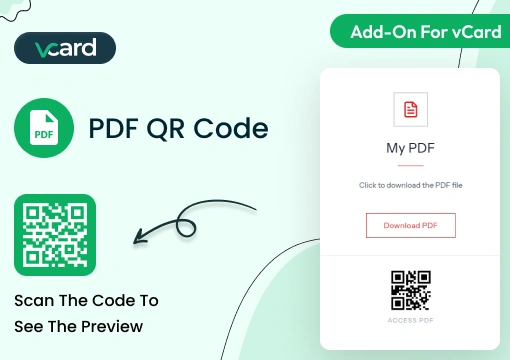 PDF QR Code – vCard SaaS Add-On