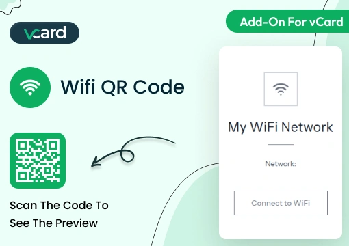 Wifi Qr Code – vCard SaaS Add-On