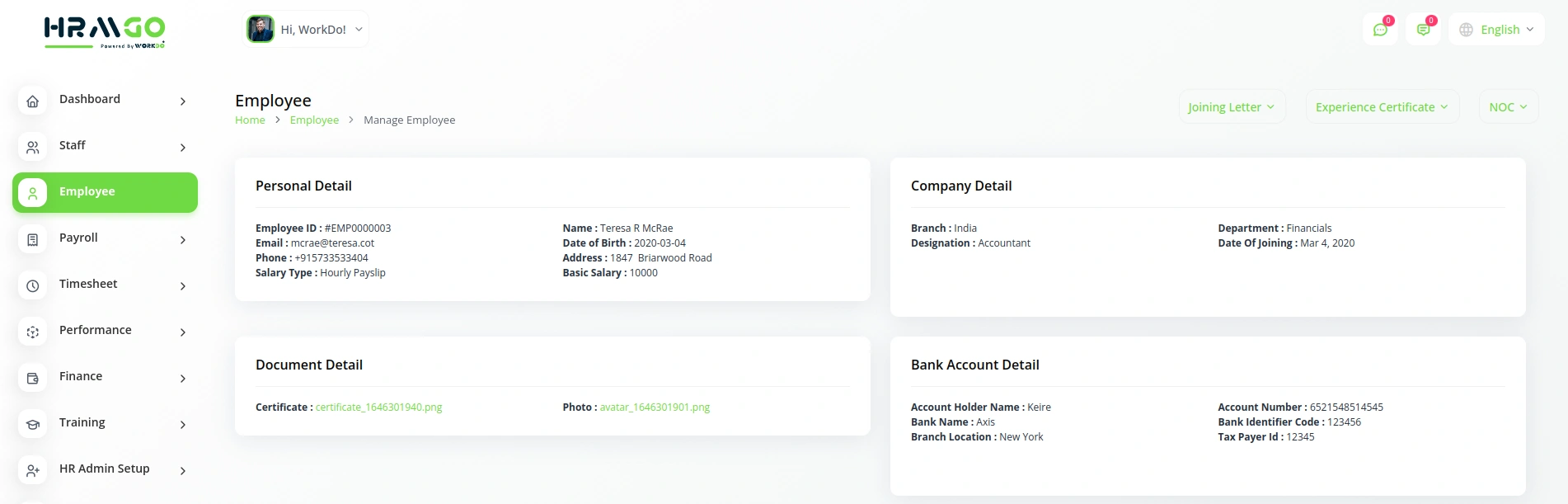 hrms payslip hrms payslip