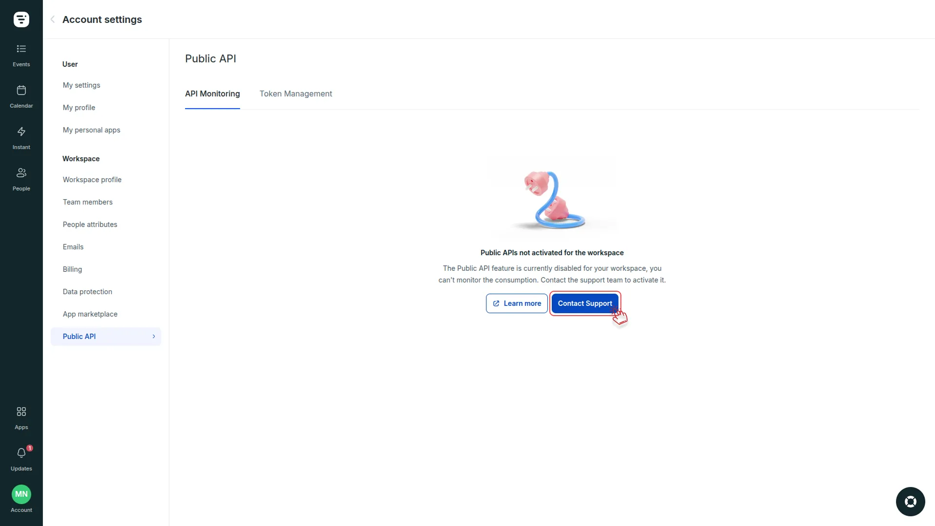 how to generate credentials in livestorm