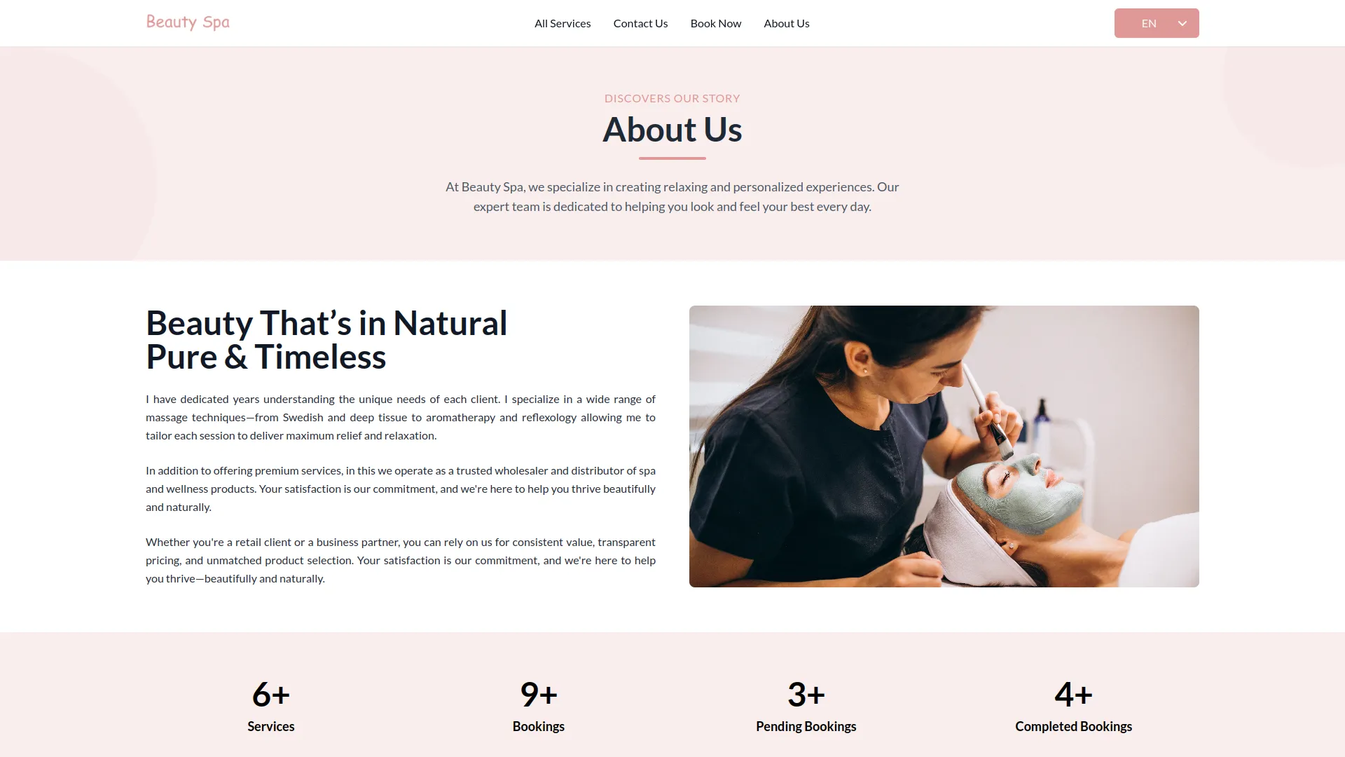 beauty spa management