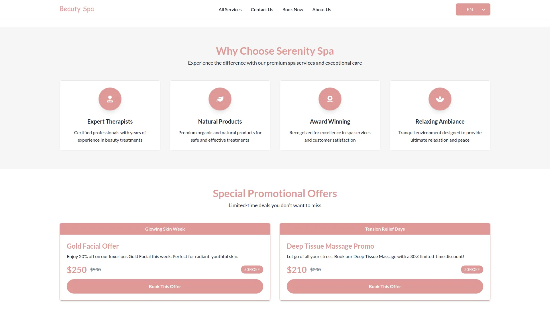 beauty spa management