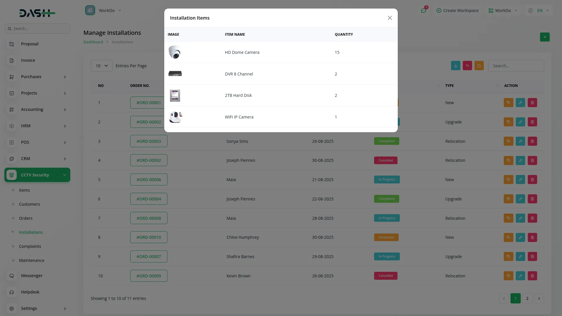 cctv & security system