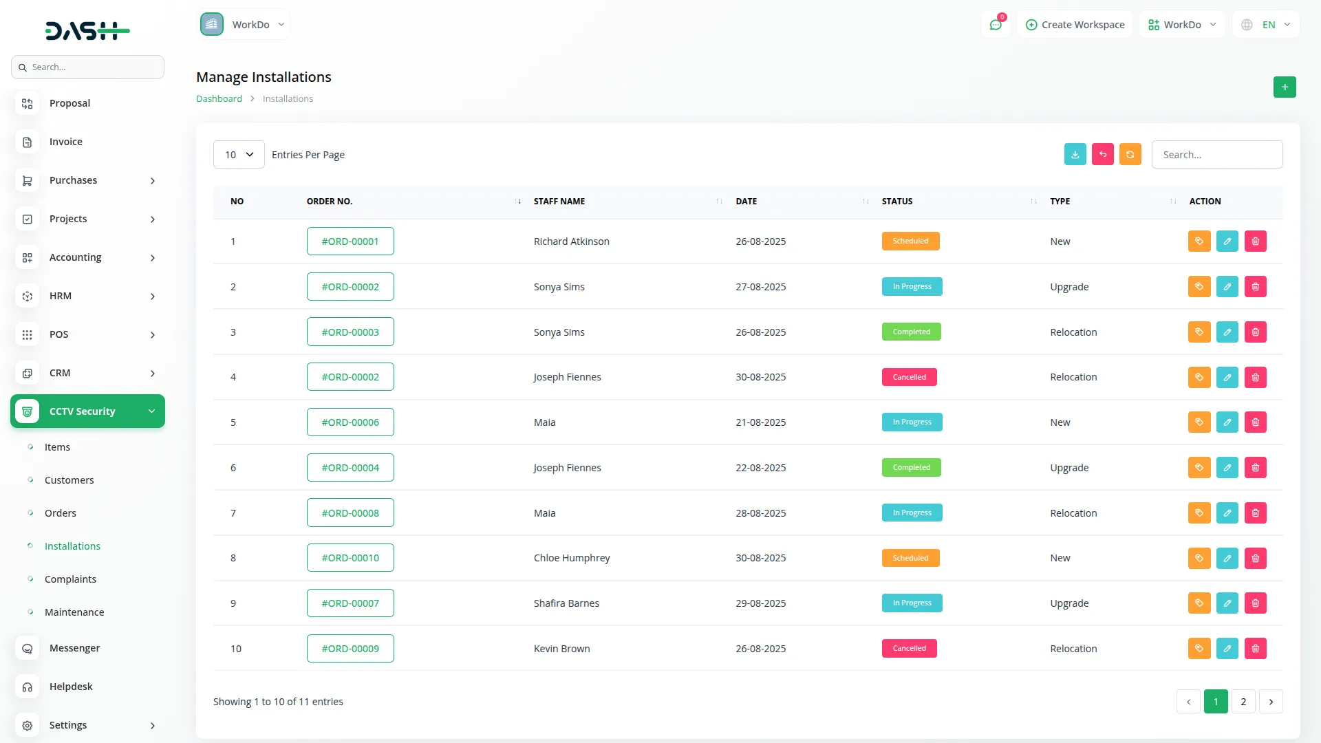 cctv & security system