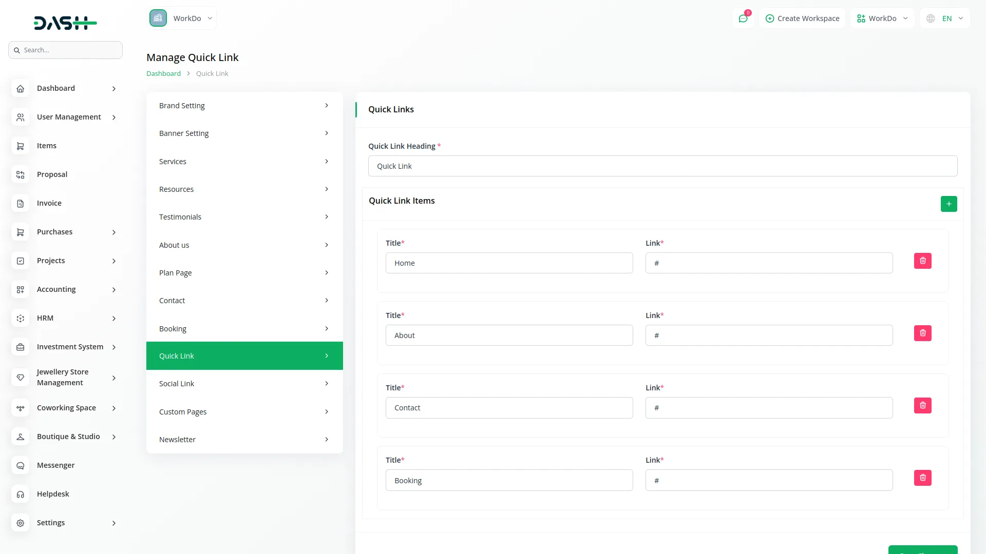 coworking space management