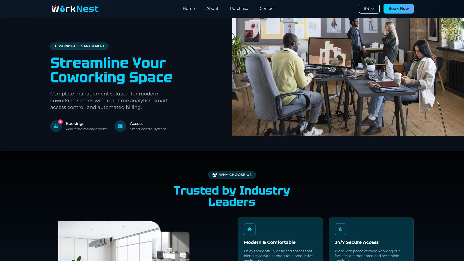 coworking space management