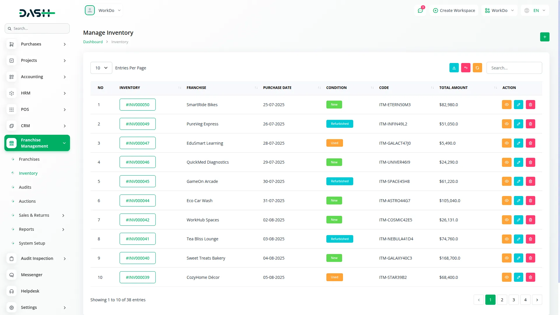 franchise management