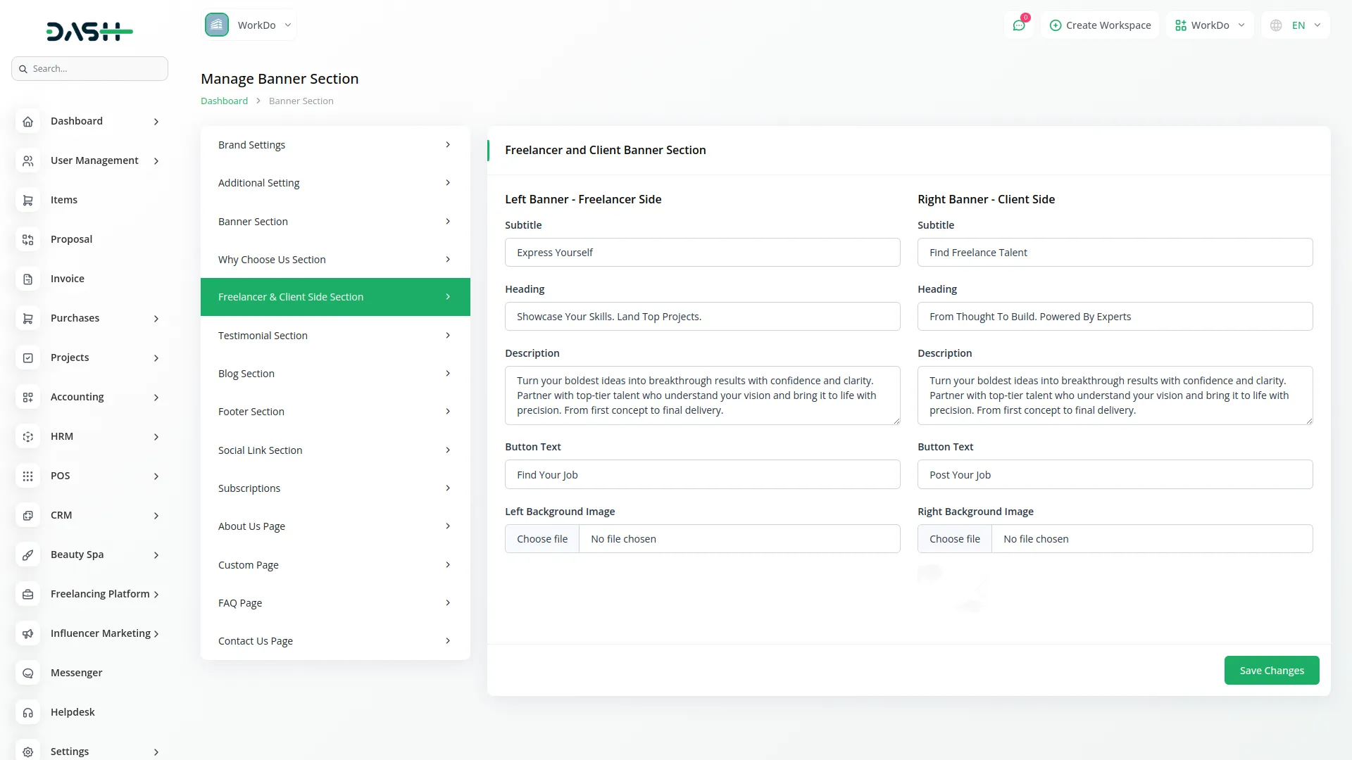 freelancing platform