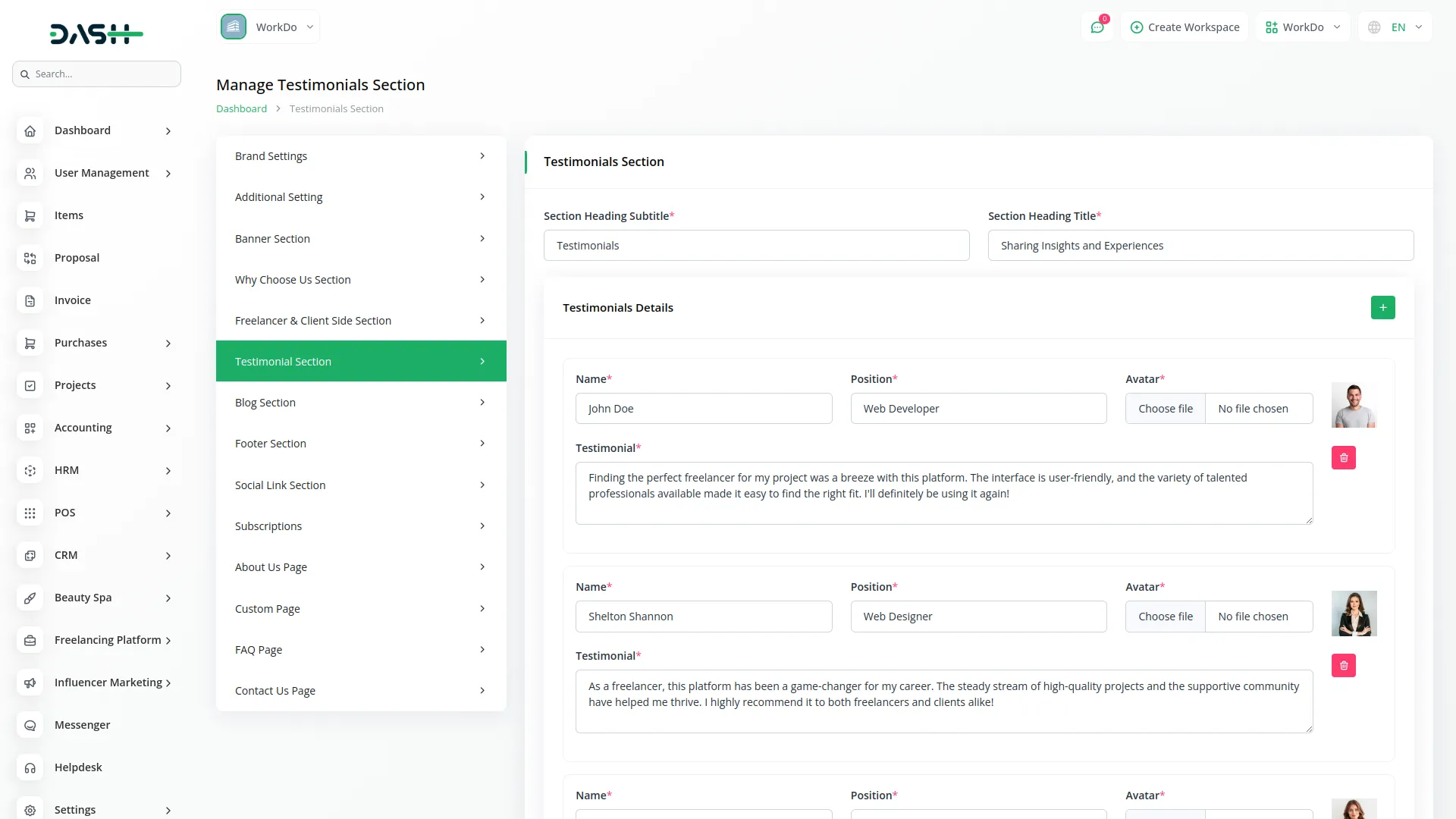 freelancing platform