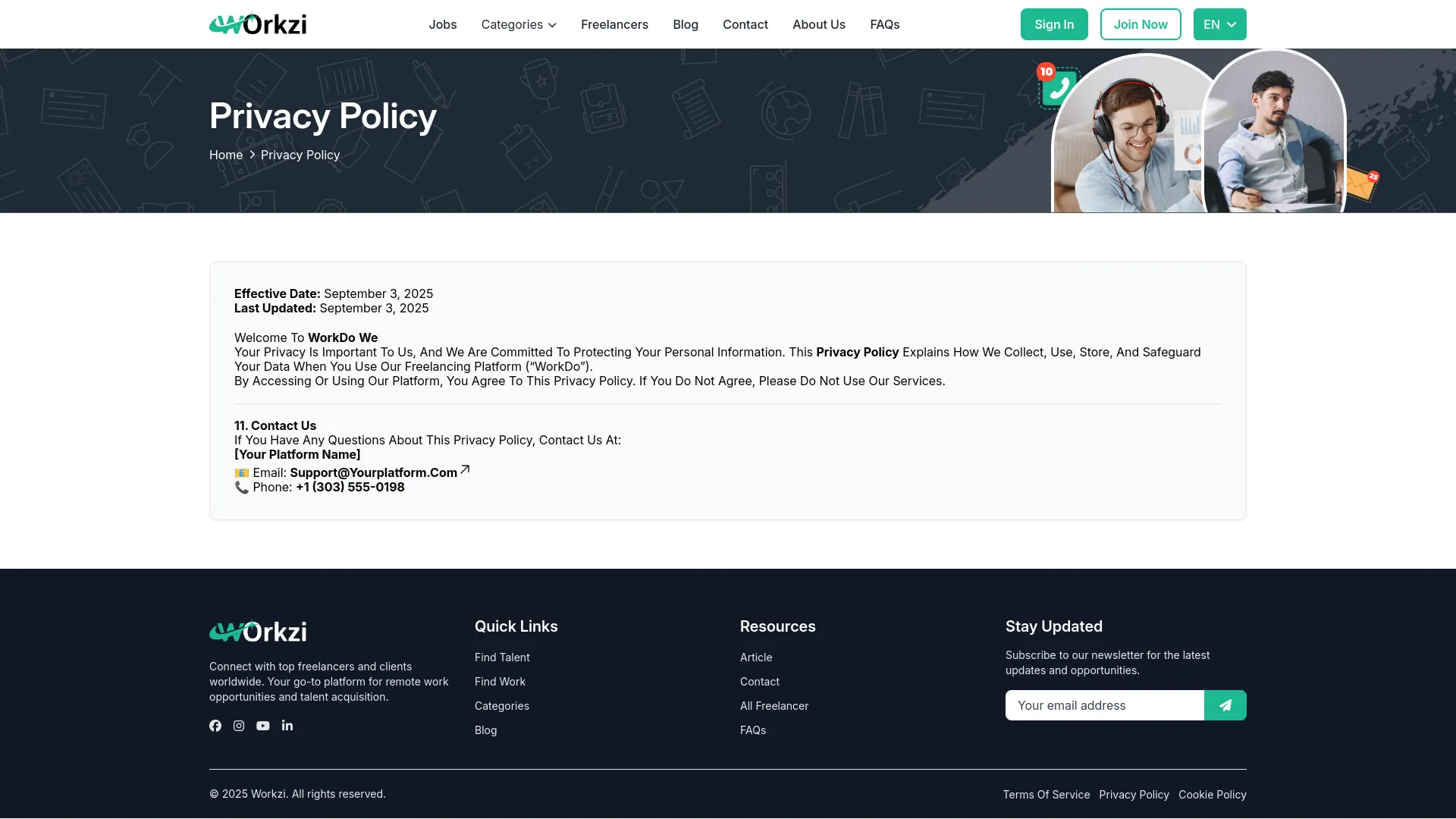 freelancing platform