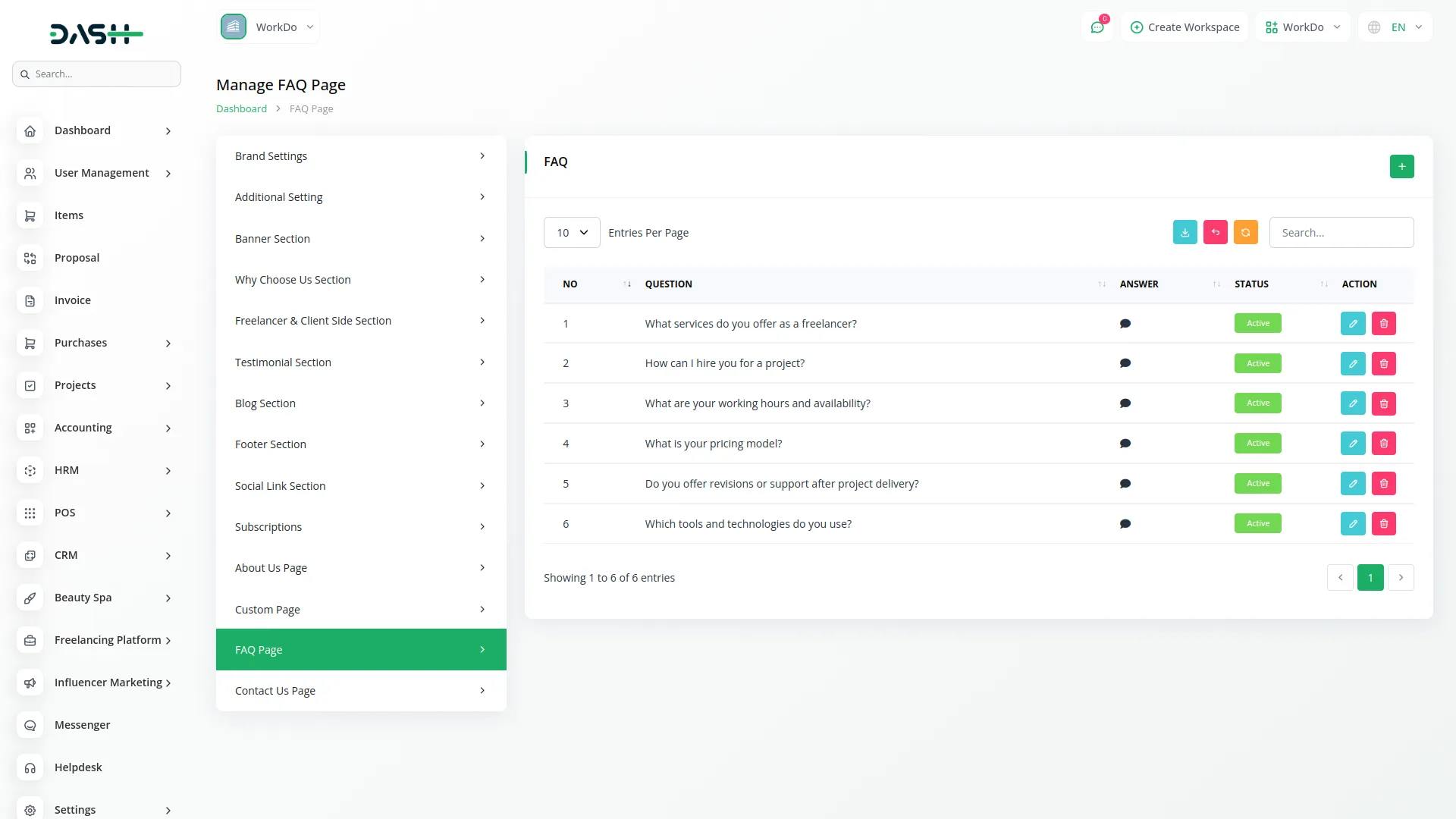 freelancing platform