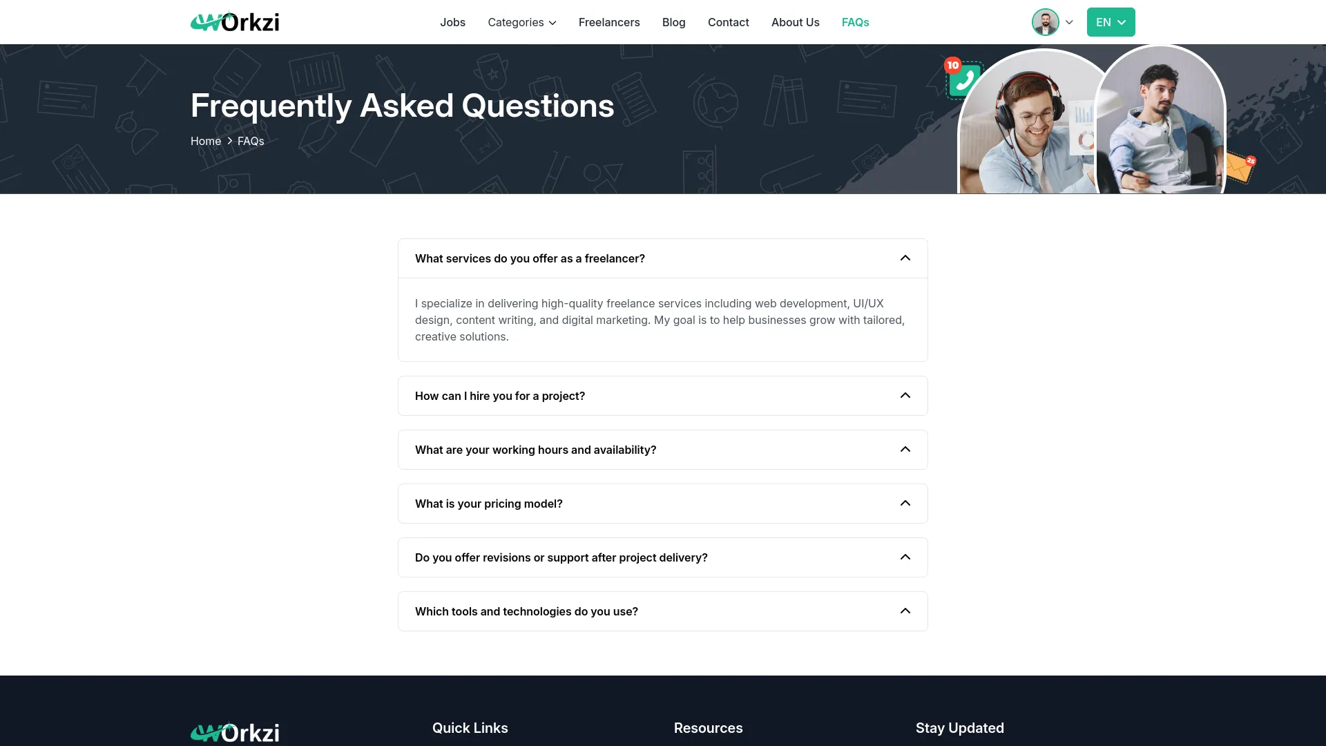 freelancing platform