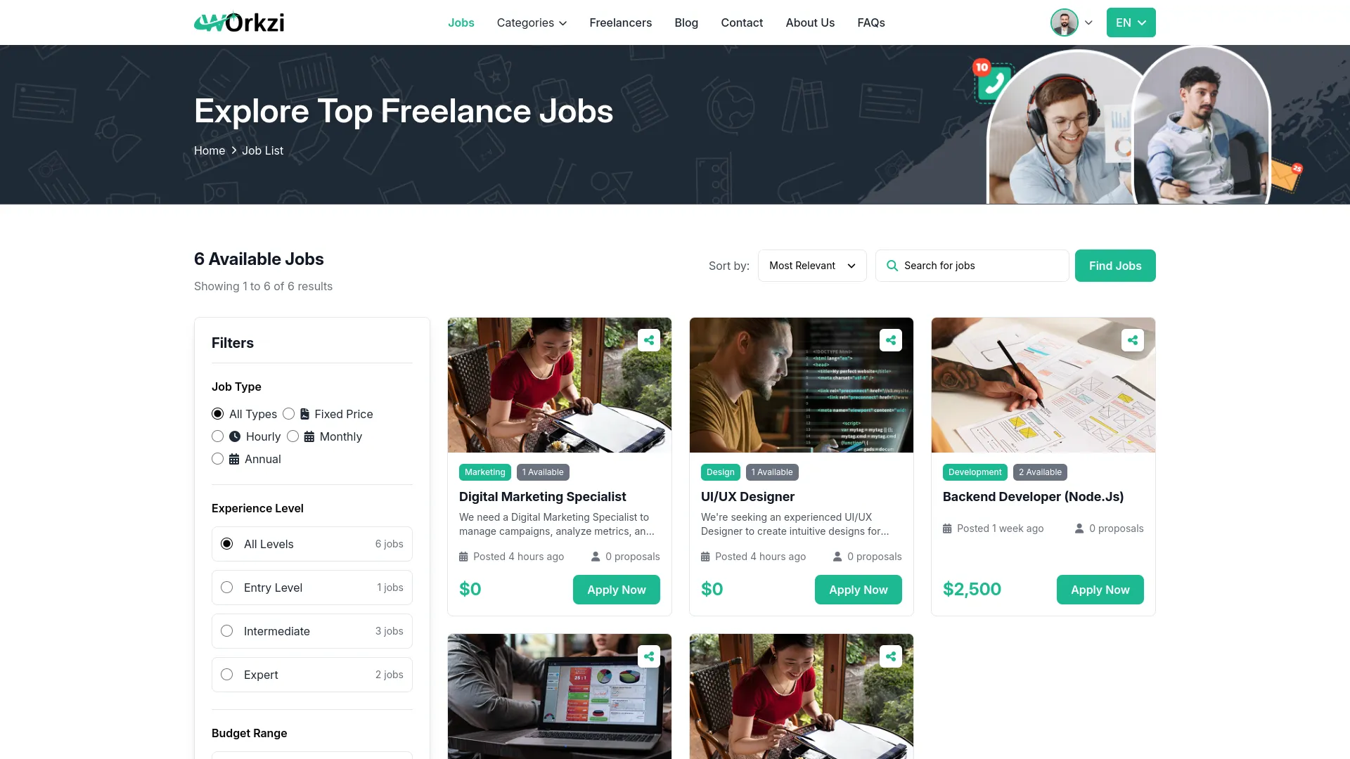 freelancing platform