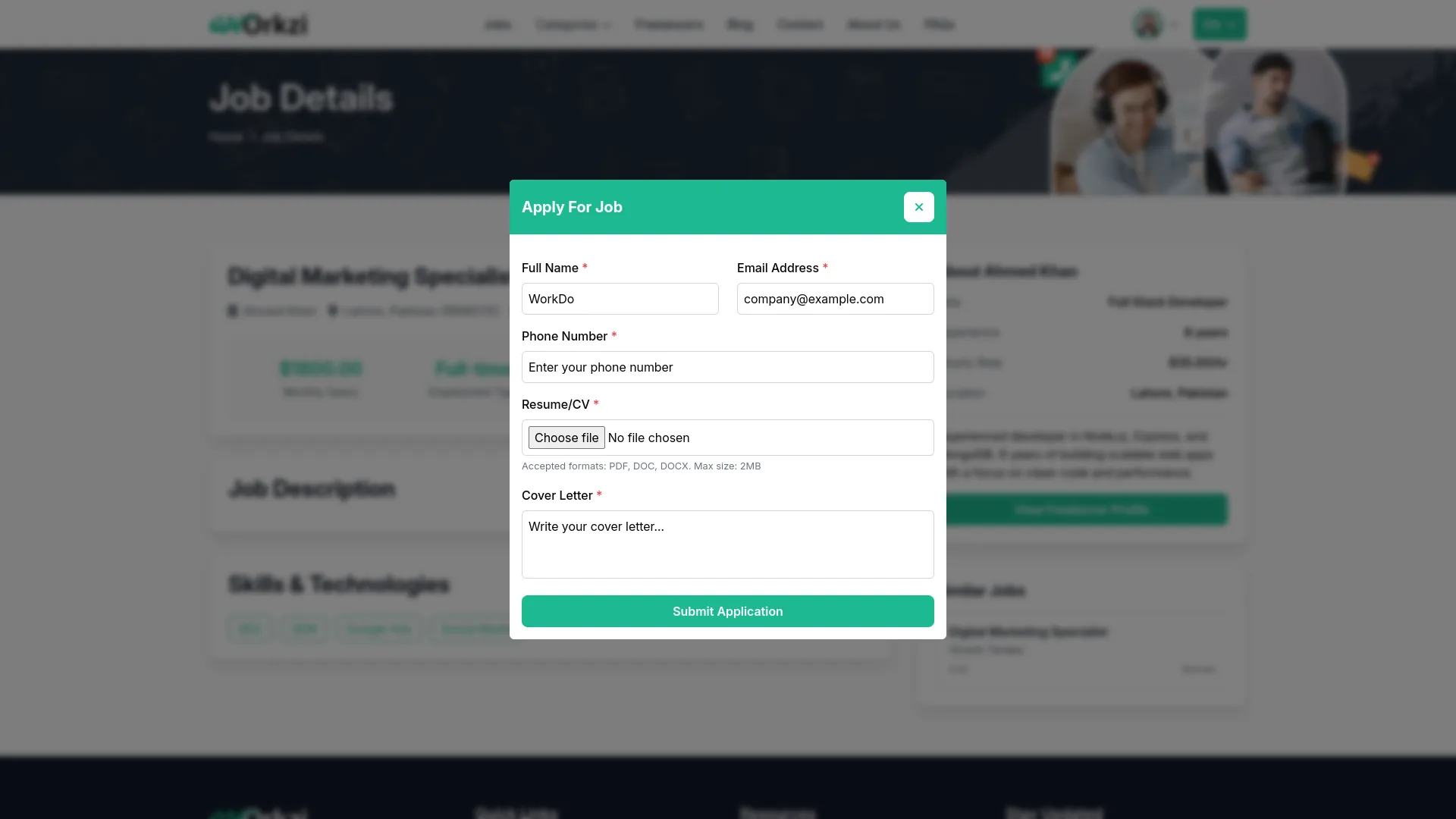 freelancing platform
