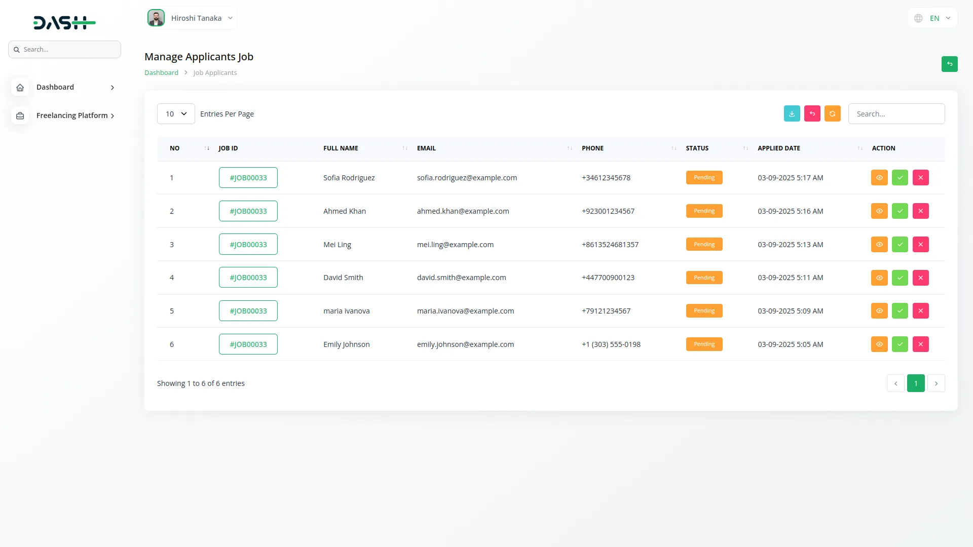 freelancing platform