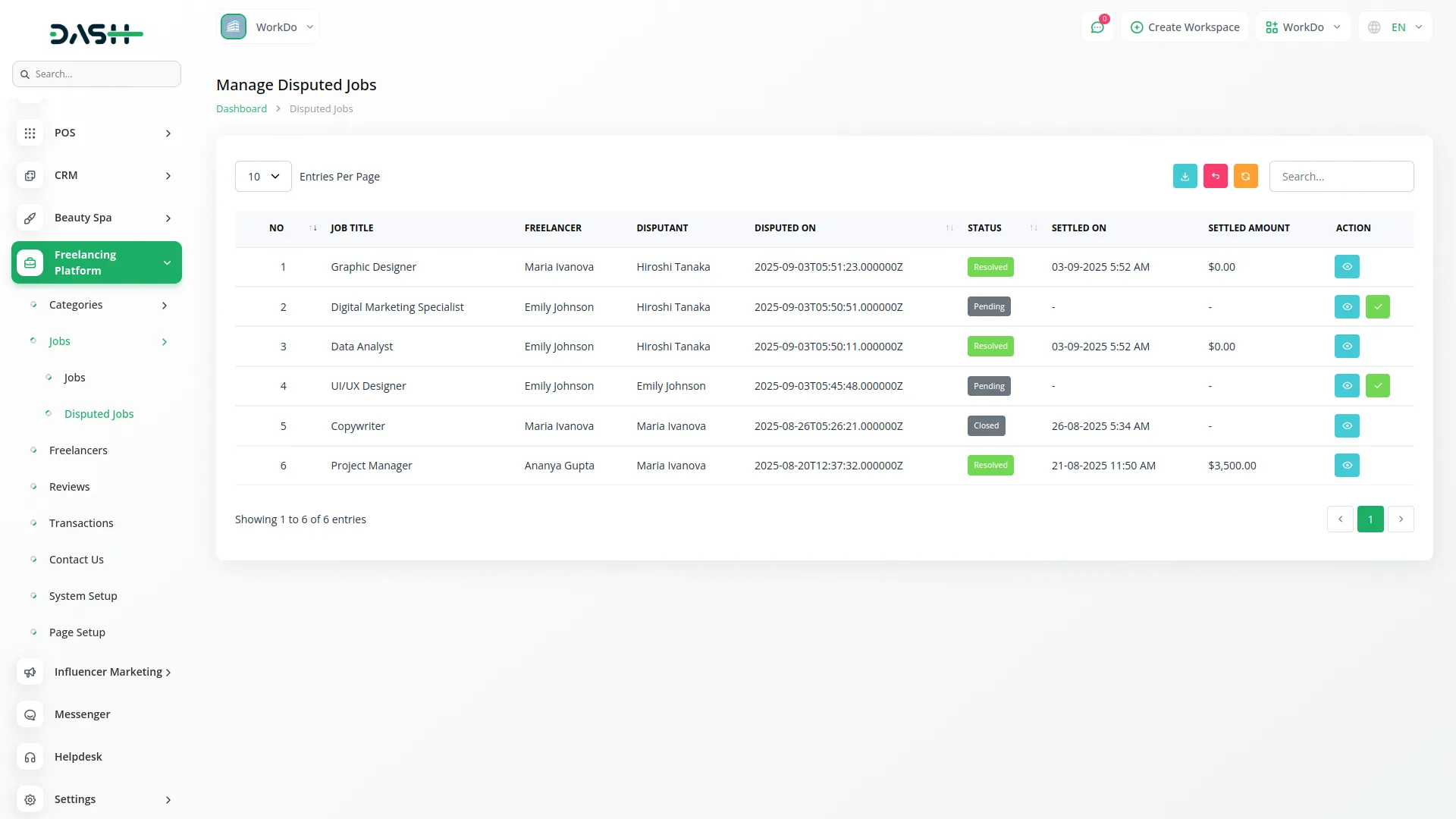 freelancing platform