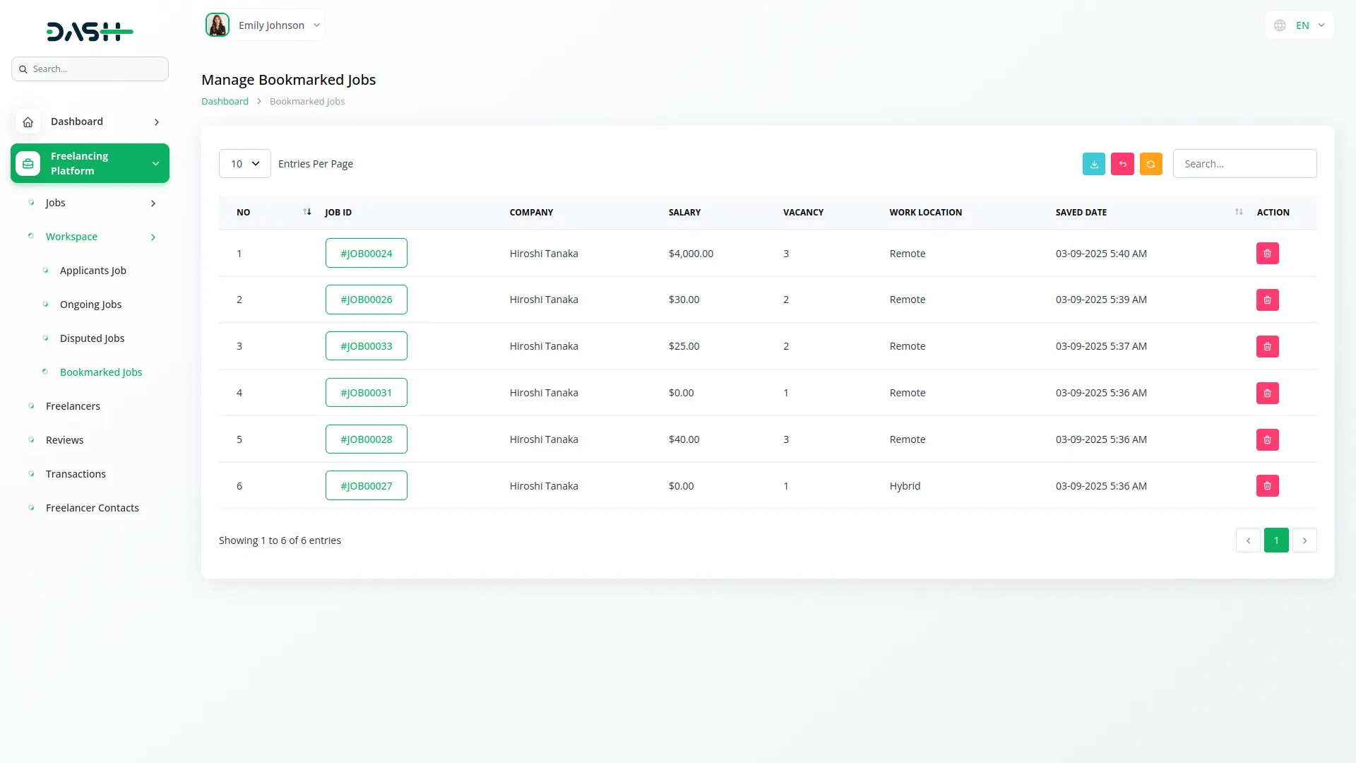 freelancing platform