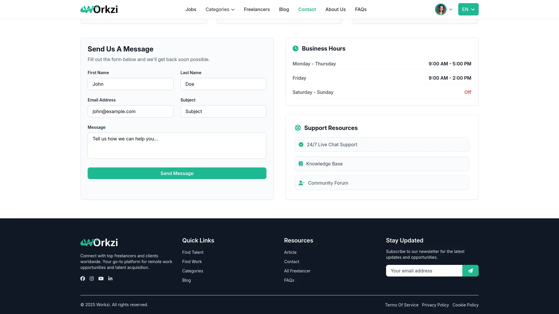 freelancing platform