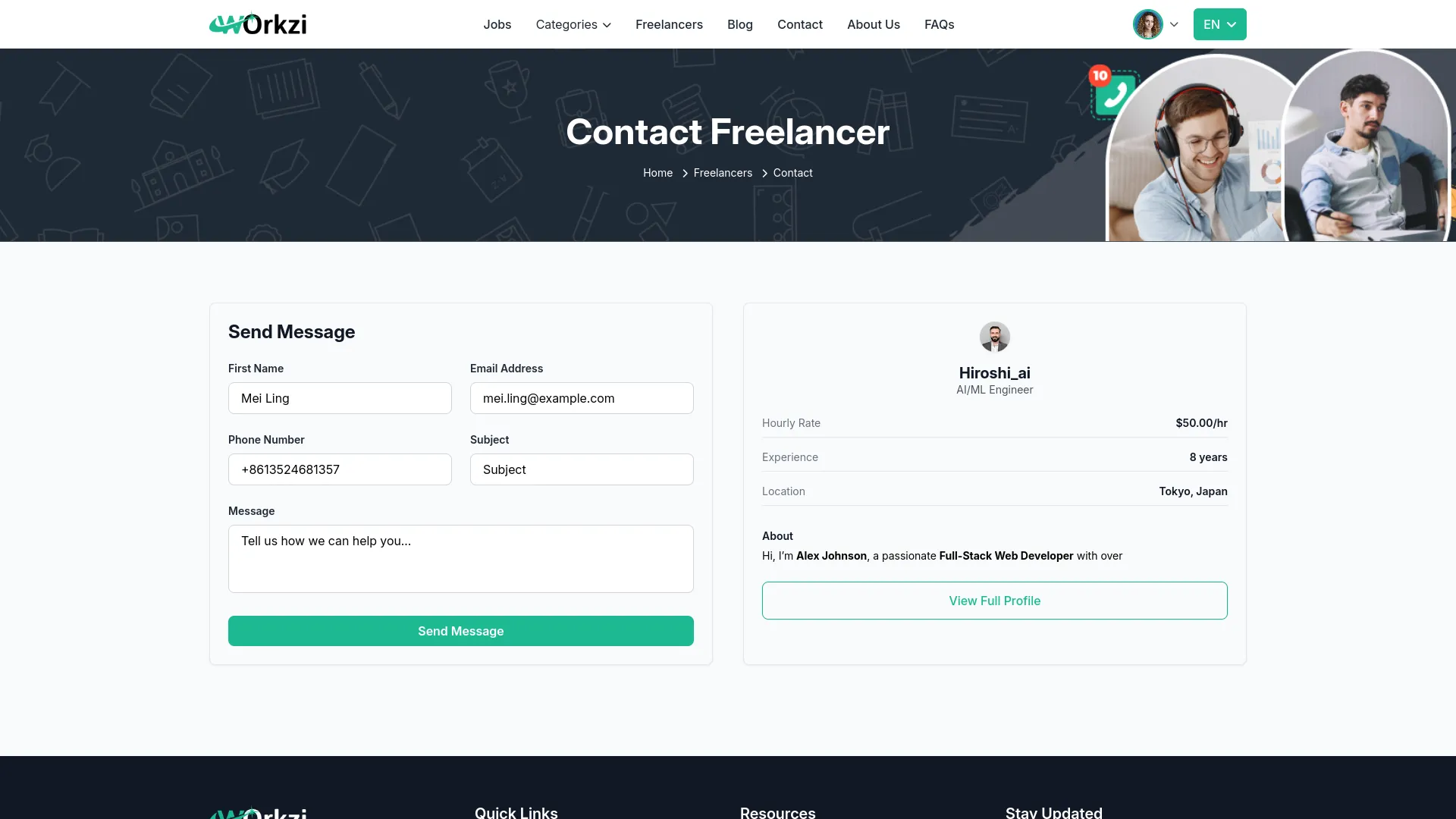 freelancing platform